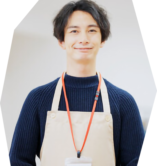 気さくなスタッフがお出迎え